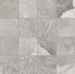 Mosaik "Melissa" Hellgrau 7.5 x 7.5 cm