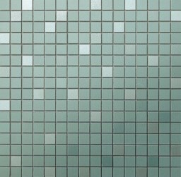 Mosaïque "Xavier" Bleu-vert 2 x 2 cm
