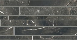 Mosaïque "Svenja" Noir 21 x 40 cm