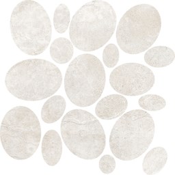 Mosaïque "Gantrisch" Blanc 30 x 30 cm