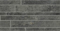 Mosaïque "Kallnach" Noir 21 x 40 cm
