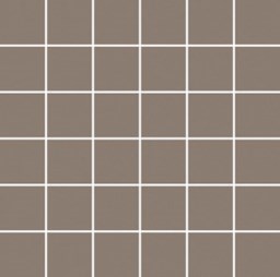 Mosaïque "Steinfurt" brun-gris 5 x 5 cm