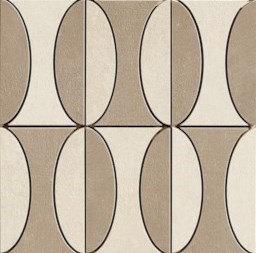 Décor "Mirka" Taupe 30 x 30 cm