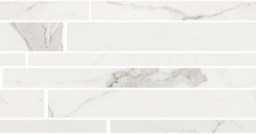 Mosaïque "Svenja" Blanc 21 x 40 cm