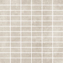 Mosaïque "Globus" Blanc-gris 2.5 x 5 cm