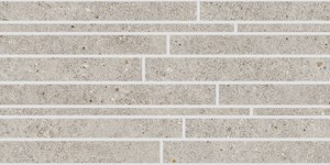 Mosaïque "Udo" Gris clair 30 x 60 cm