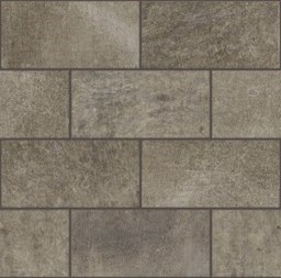 Mosaïque "Rapelli" Gris foncé 7.5 x 15 cm