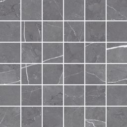 Mosaïque "Patrick" Gris foncé 5 x 5 cm