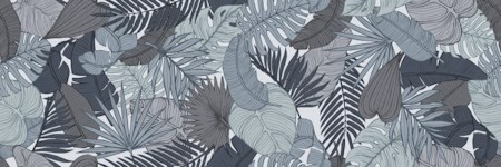 Panneau mural "Christian" Bleu clair 30 x 90 cm