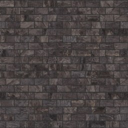 Mosaïque "Cornelia" Noir 1.5 x 3 cm