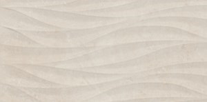Panneau mural "Spruga" Crème 30 x 60 cm