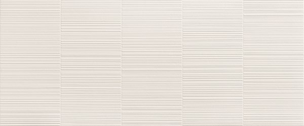 Panneau mural "Hilda" Blanc 50 x 120 cm