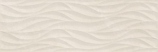 Panneau mural "Spruga" Crème 40 x 120 cm
