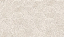 Mosaïque "Udo" Blanc 25 x 28,5 cm