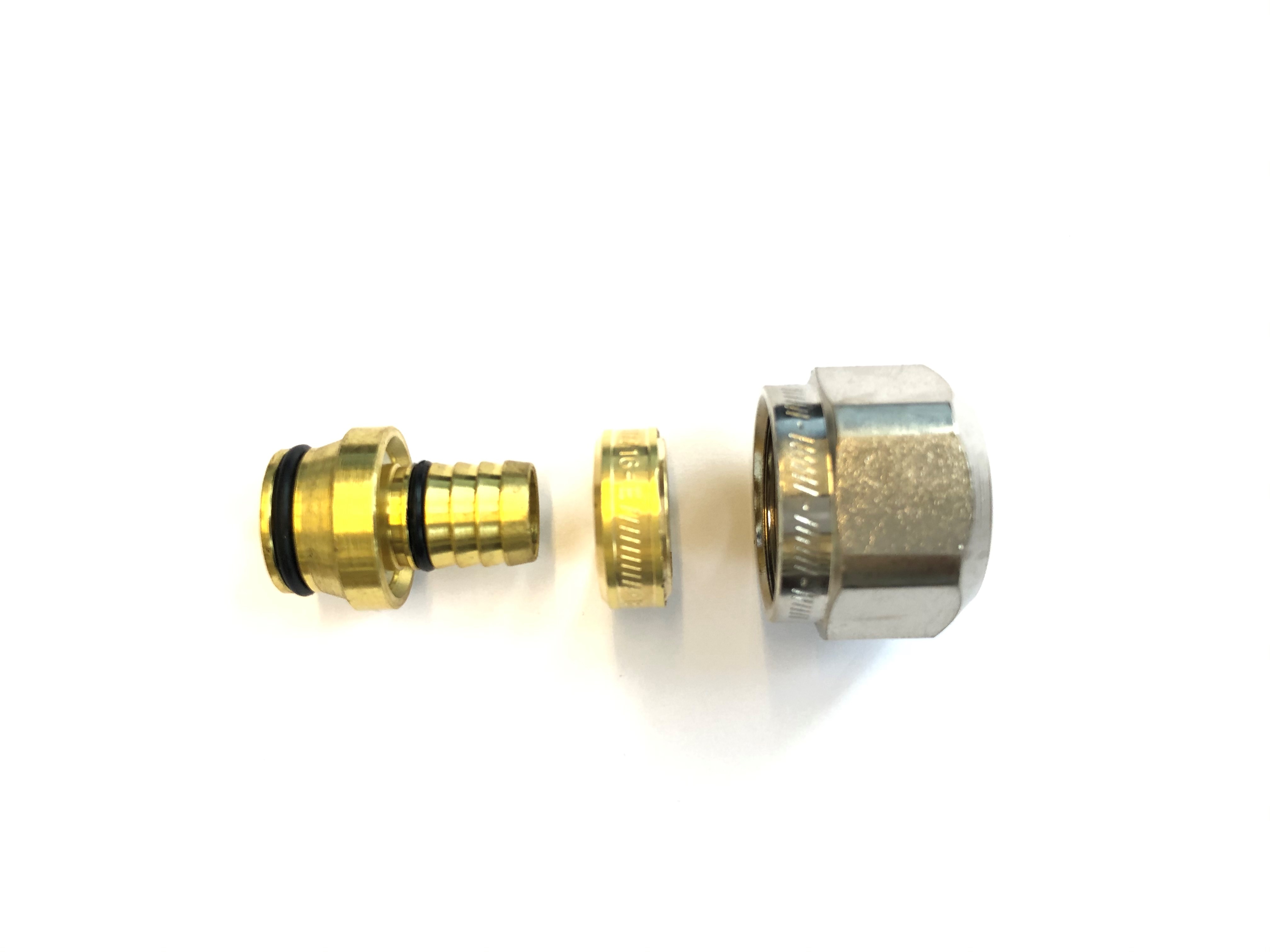 TKM® Raccord à vis M22 nickelé, pour tube multicouche