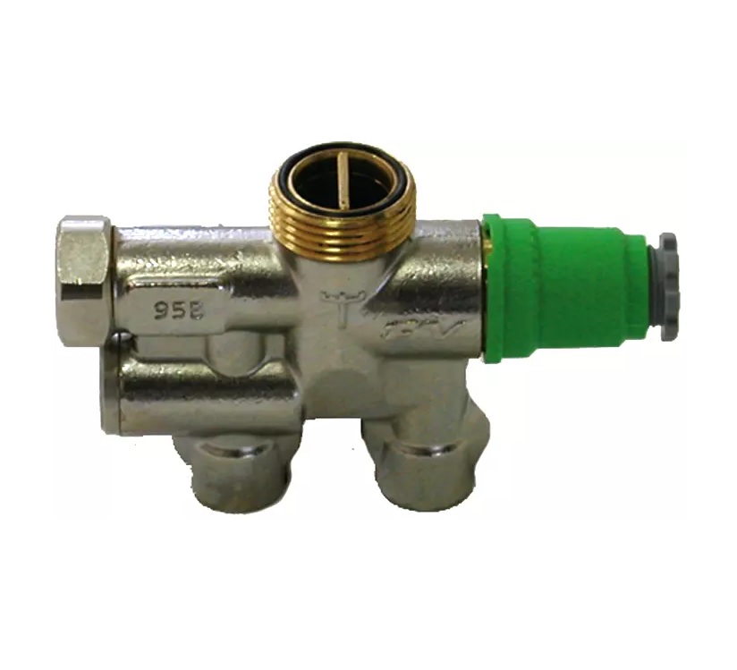 TKM® Vanne monotube M68 RA 46 F 20-80 % (bouchon clair) sans préréglage raccordement mural