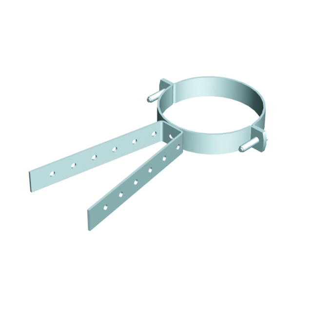 SCHÄNIS Collier pour tuyaux en matière synthétique, support écarté 158 mm