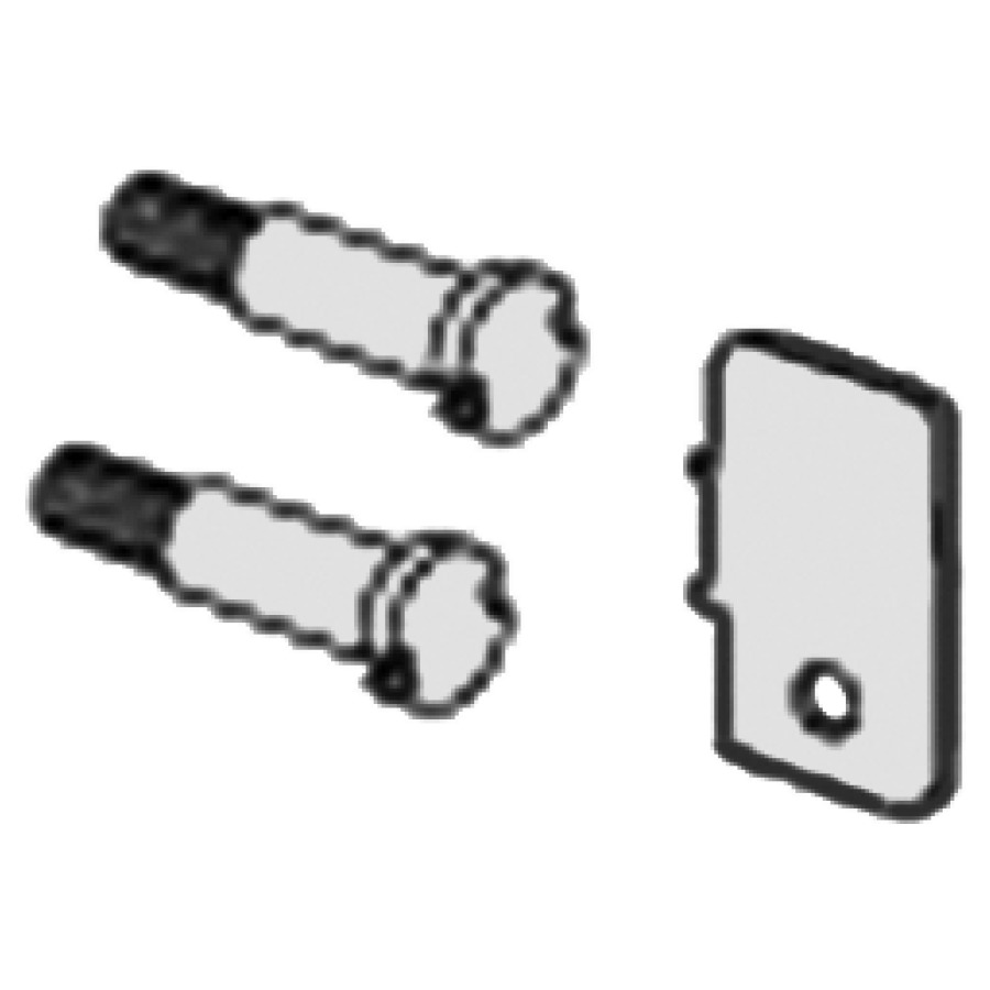 Set di raccordo completo, per impugnatura CORONA chromeline