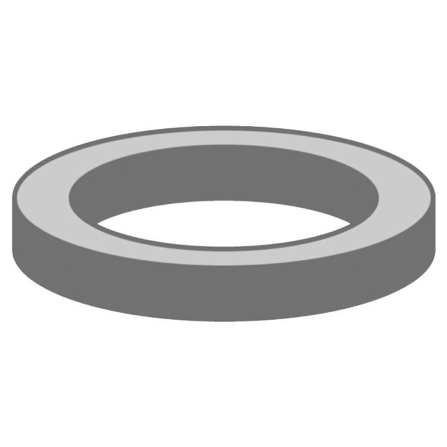 Guarnizione TESNIT BA-50 15 x 8 mm, 3 8" per raccordi senza colore