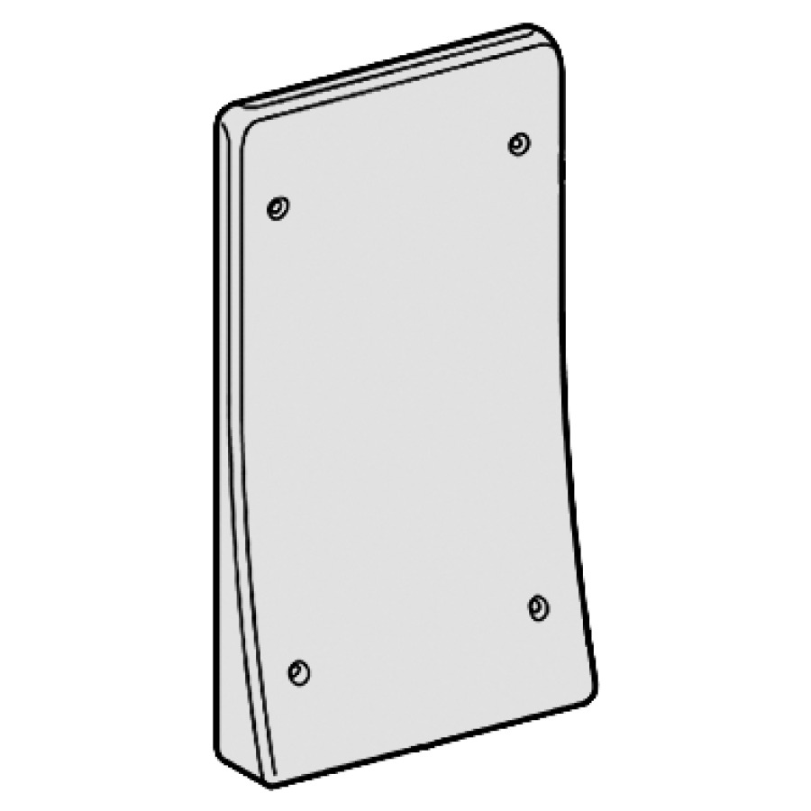 Placca di copertura per sifone ad incasso GEBERIT 855 252 253, 1996-2006 senza colore