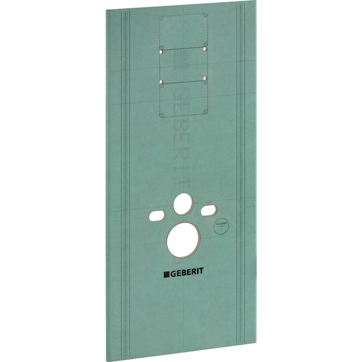 Panneau Geberit GIS pour WC suspendu, pour chasse d'eau à encastrer Omega 12 cm