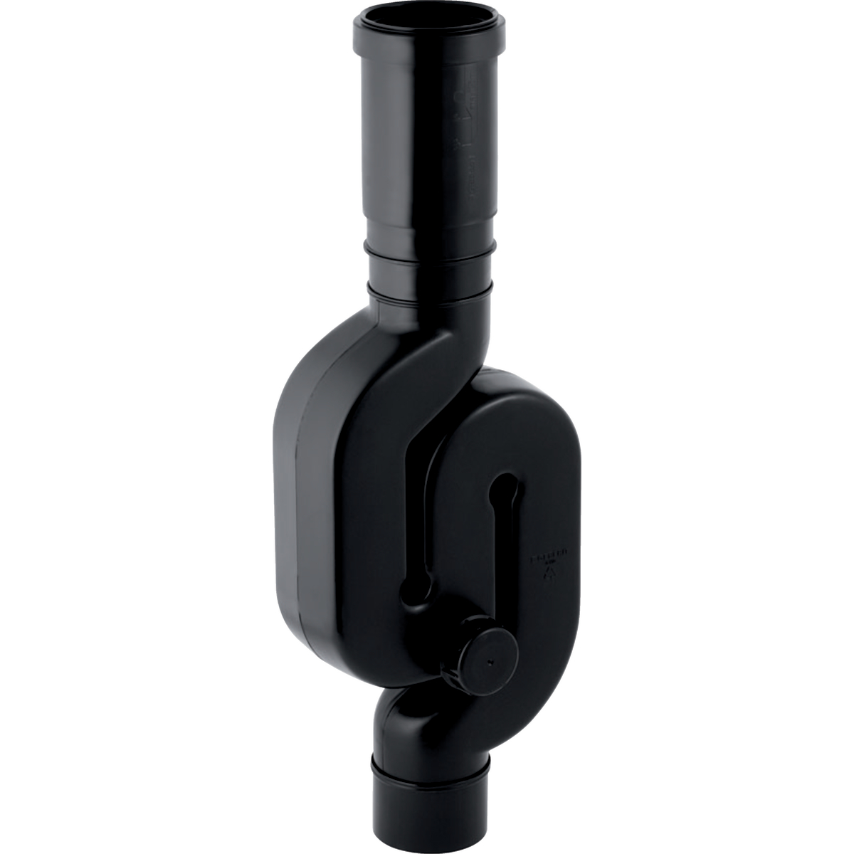 Siphon Geberit PE en S avec ouverture de révision: d110mm