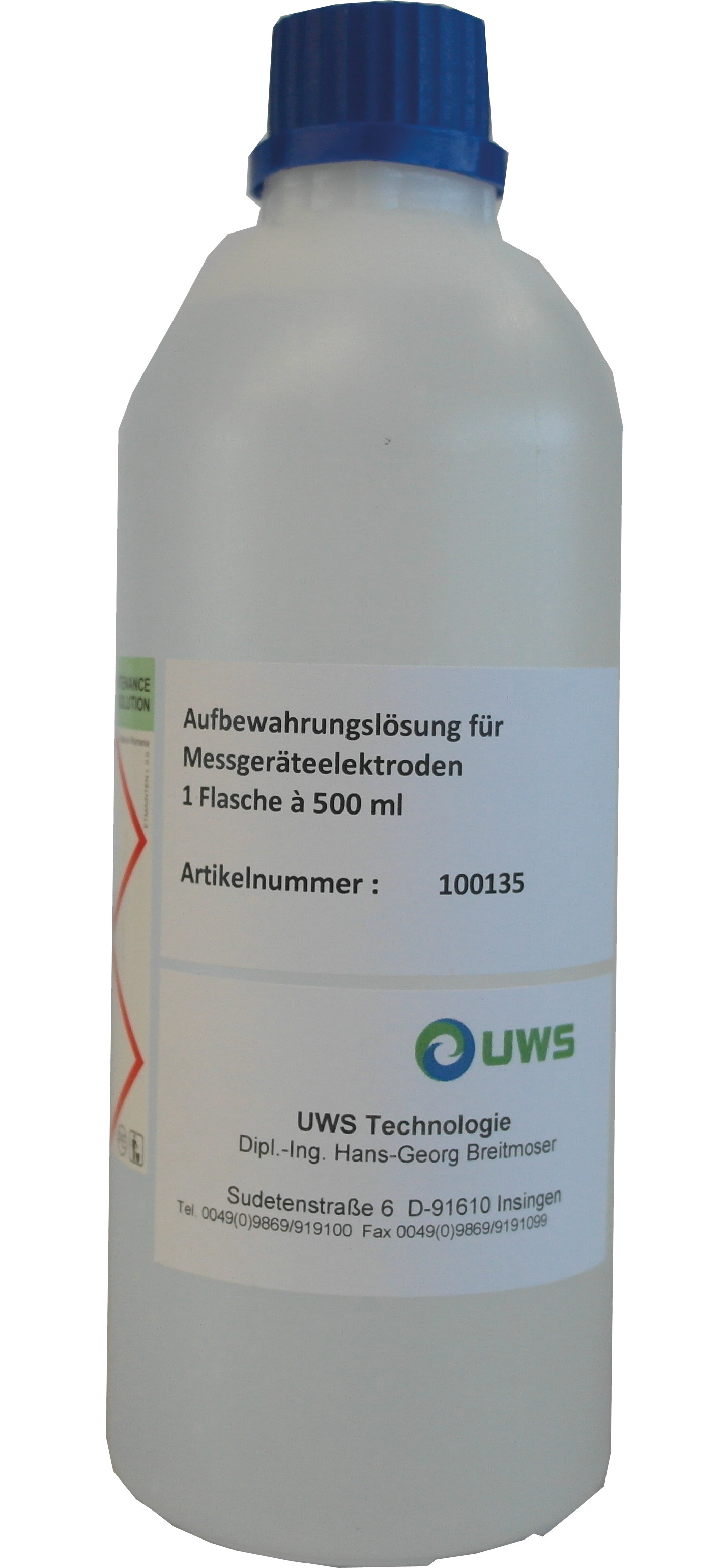 Aufbewahrungslösung für Messgeräteelektroden