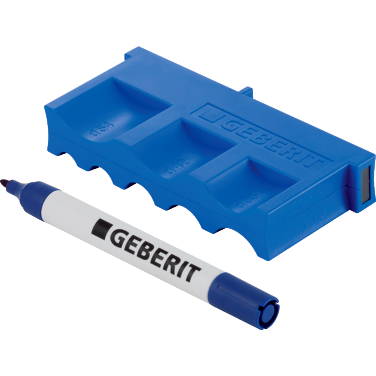 Gabarit pour profondeur d'emboîtement Geberit Mapress avec marqueur: d12-108mm