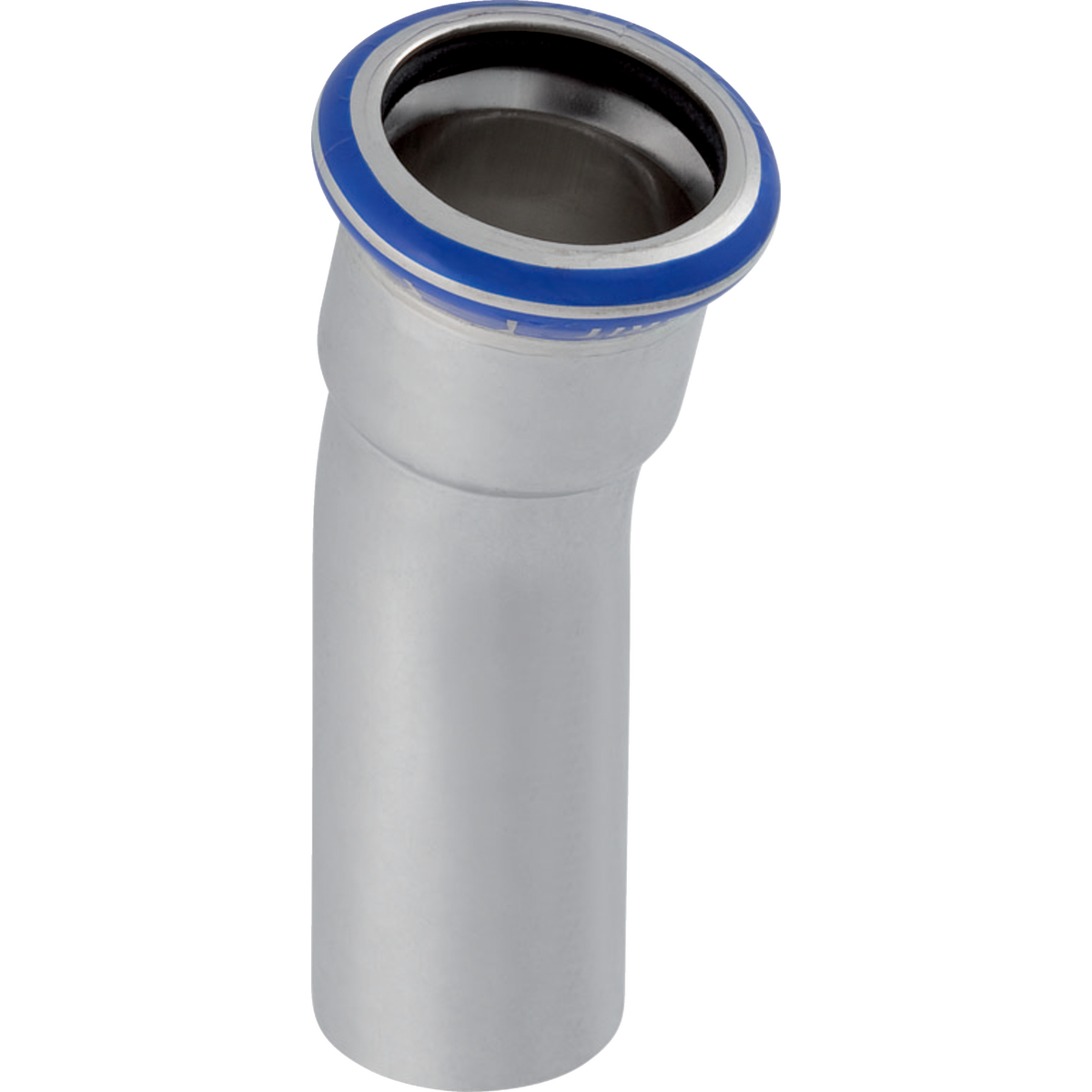 Coude Geberit Mapress acier inoxydable avec extrémité à emboîter: 15° d15mm