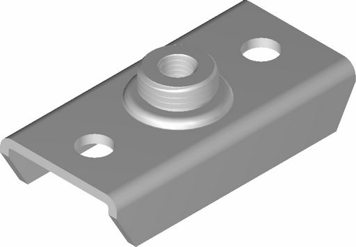 3.13 Plaque de base pour profils CK/C/CM/CP  manchon serti