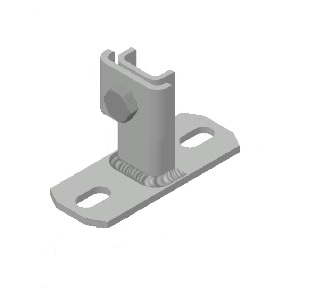 3.50 / Support CKA, vis 10x16 mm, vis et rondelle incluses (4.40)