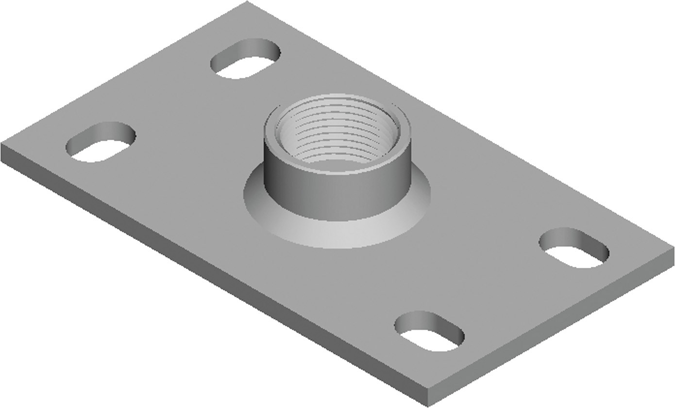 Grundplatte 11.15 INOX V4A