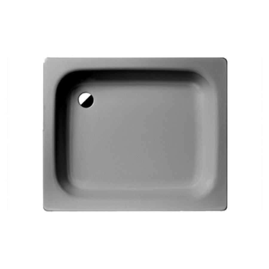 Vasca da doccia Procasa Uno 90 x 75 x 14 cm, acciaio isolazione acustia bianco standard