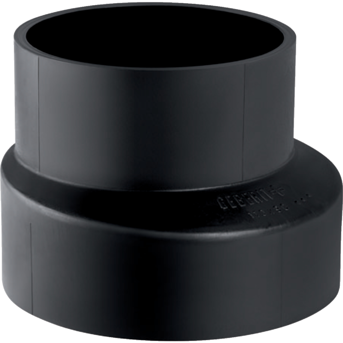 Réduction excentrique Geberit PE, courte: d56mm d1=40mm
Traits:
- Excentré