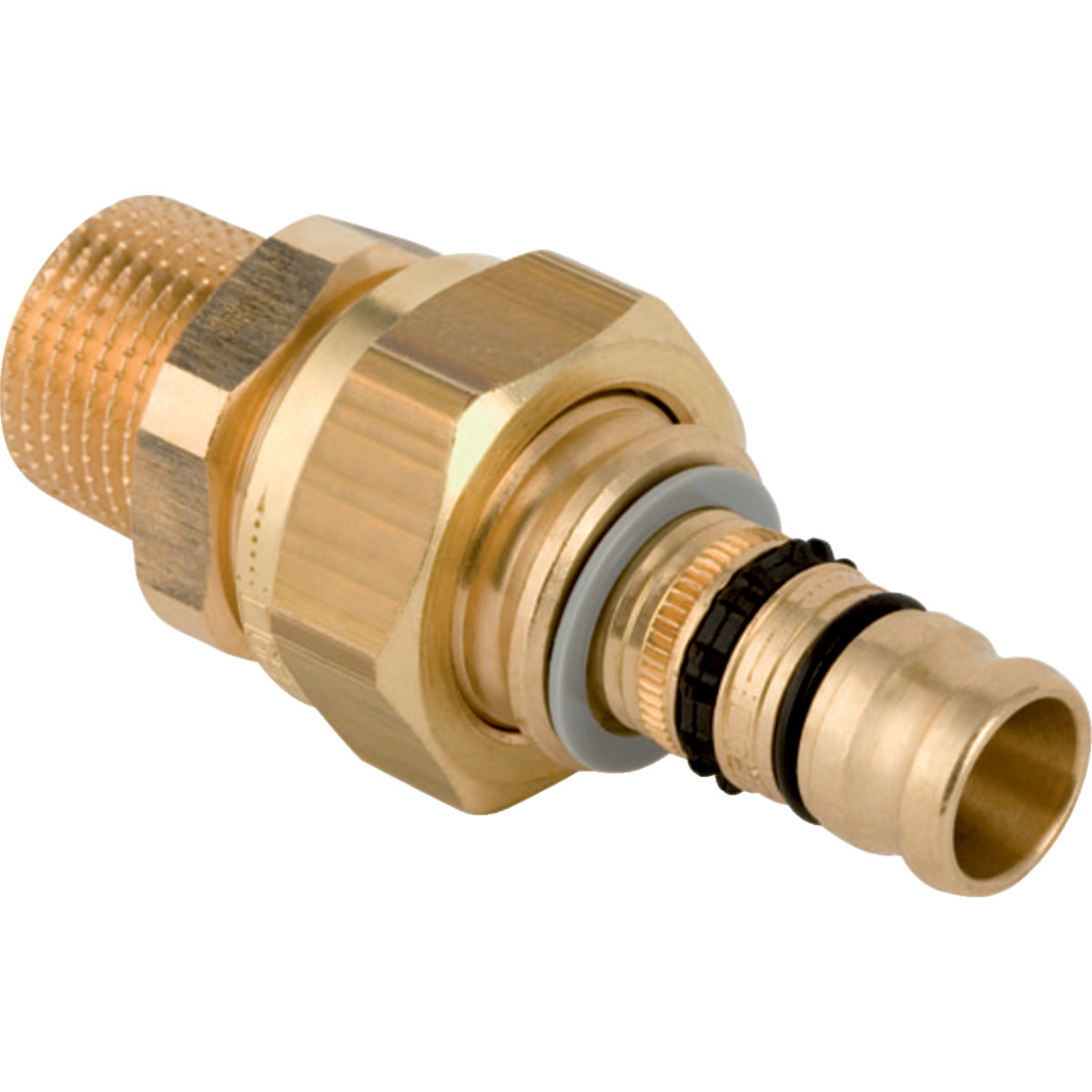Geberit Mepla Übergangsverschraubung mit Aussengewinde: d32mm R1" G1 1/4"
Eigenschaften:
- Unverpresst undicht
- Überwurfmutter aus Messing
- Pressnippel mit transparenter Schutzkappe
- Flachdichtung aus Faserverbundwerkstoff
- O-Ring aus EPDM
Verwendungszweck:
- Für Druckluft (Reinheitsklasse Öl 0–3)
- Für Kühl- und Heizungswasser mit Frostschutzmittel
- Für Löschwasser (nass/trocken, trocken)
- Für Kühl- und Heizungswasser ohne Frostschutzmittel
- Für Trinkwasser kalt und warm
- Für Löschwasser (nass)
- Für Betriebs- und Prozesswässer
- Für Regenwasser mit pH-Wert > 6.0
- Für Unterdruck
- Für Inertgase (z. B. Stickstoff)
- Für Meerwasser
- Für Chemikalien und technische Fluide