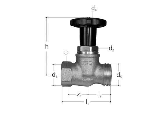 Sanipex Vanne d'arrêt distr. 3/4"