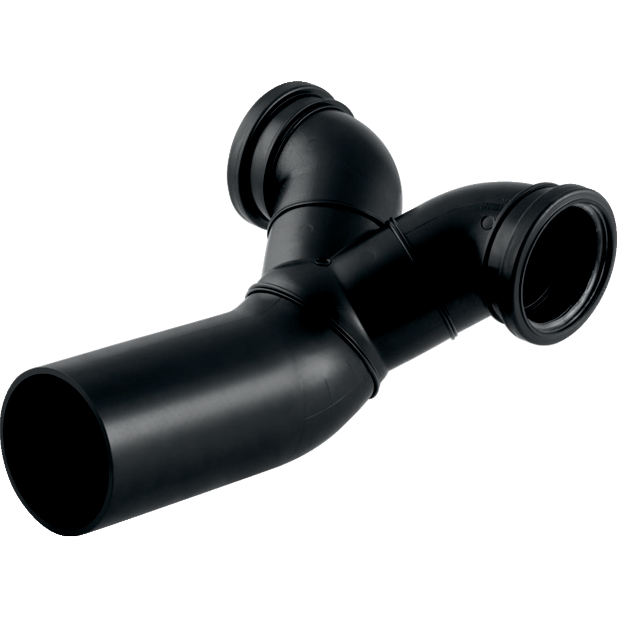 Coude de raccordement double 90° Geberit PE contre-coudé: d110mm d1=90mm