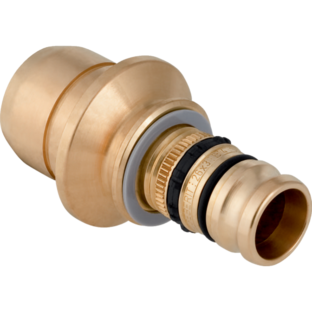 Raccord Geberit Mepla sur nourrice à emboîter: d26mm