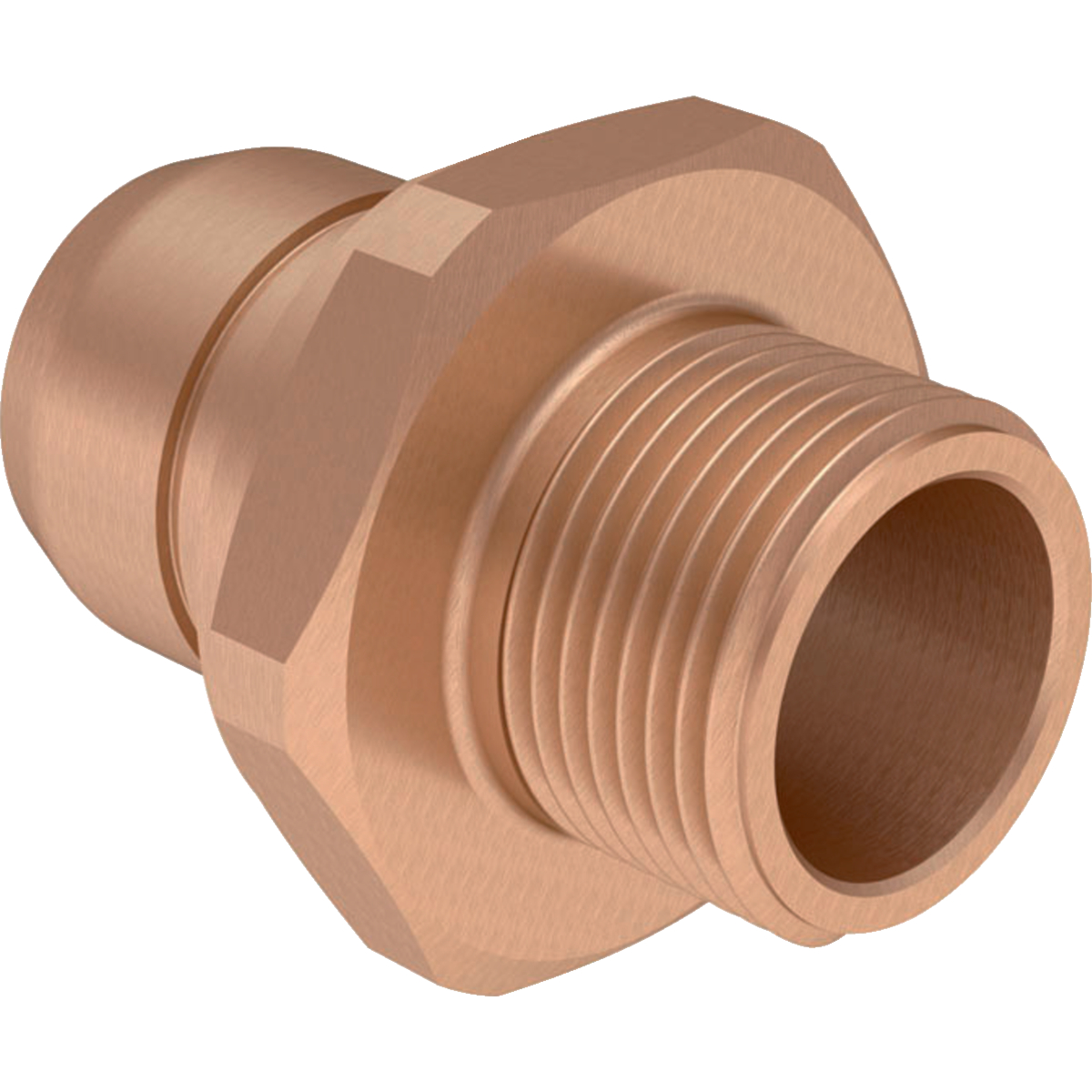 Raccord Geberit sur nourrice à emboîter, filetage extérieur: R1"
Traits:
- Raccordement sans outil au distributeur
Usage:
- Pour air comprimé (classe de pureté d'huile 0–3)
- Pour substances chimiques et fluides techniques
- Pour dépression
- Pour gaz inertes (p. ex. azote)
- Pour lʼeau de refroidissement et de chauffage sans antigel
- Pour eau potable froide et chaude
- Pour lʼeau de refroidissement et de chauffage avec antigel
