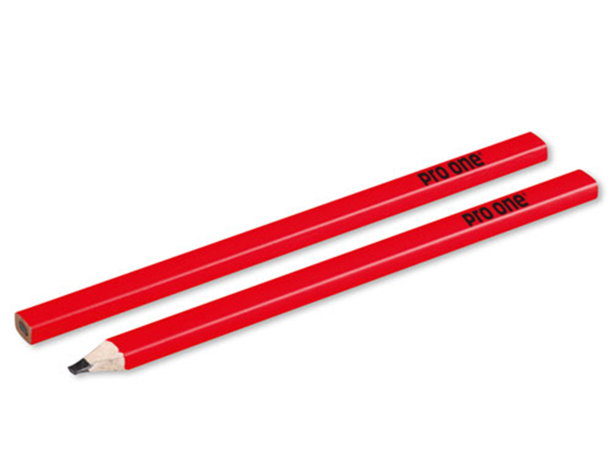 ProOne Matite da carpentieri rosso