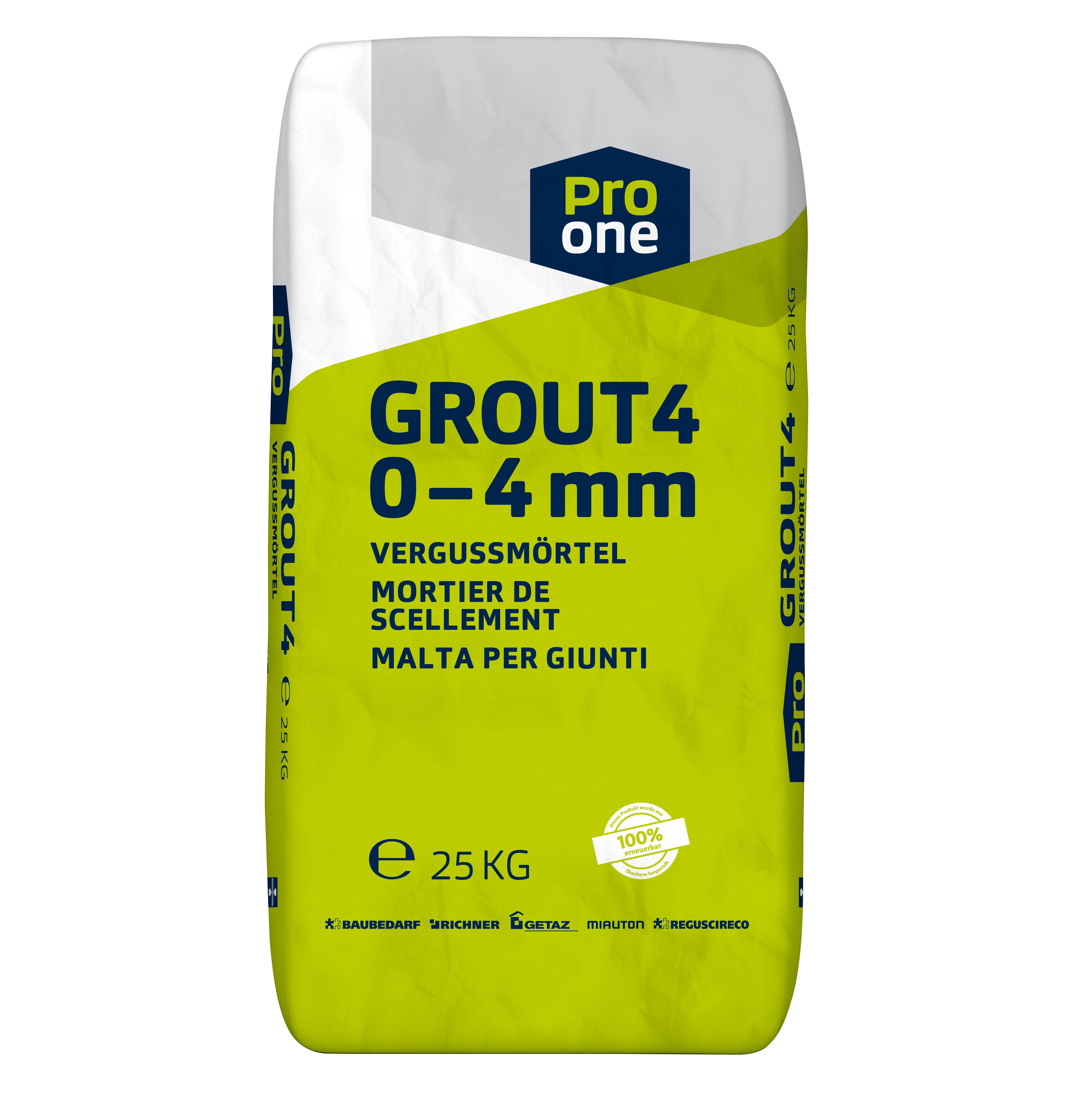 ProOne Malta fluida GROUT4 sacco da 25 kg