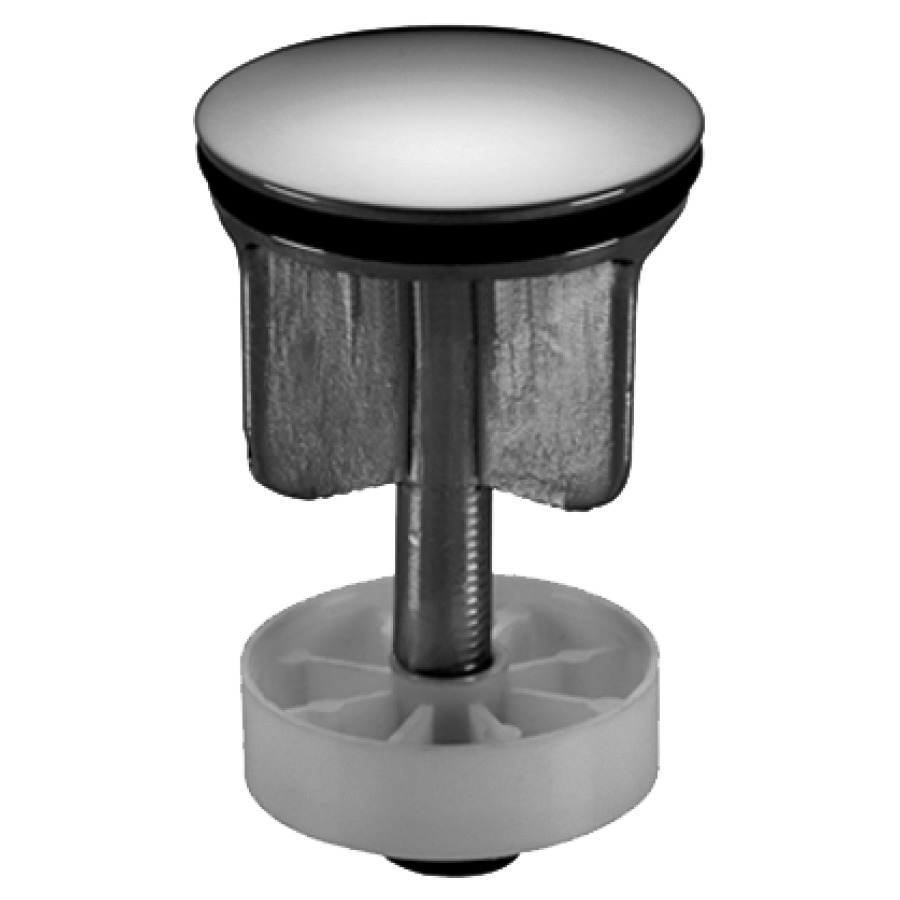 Tappo D 40 mm, per soupape di scarico cromato