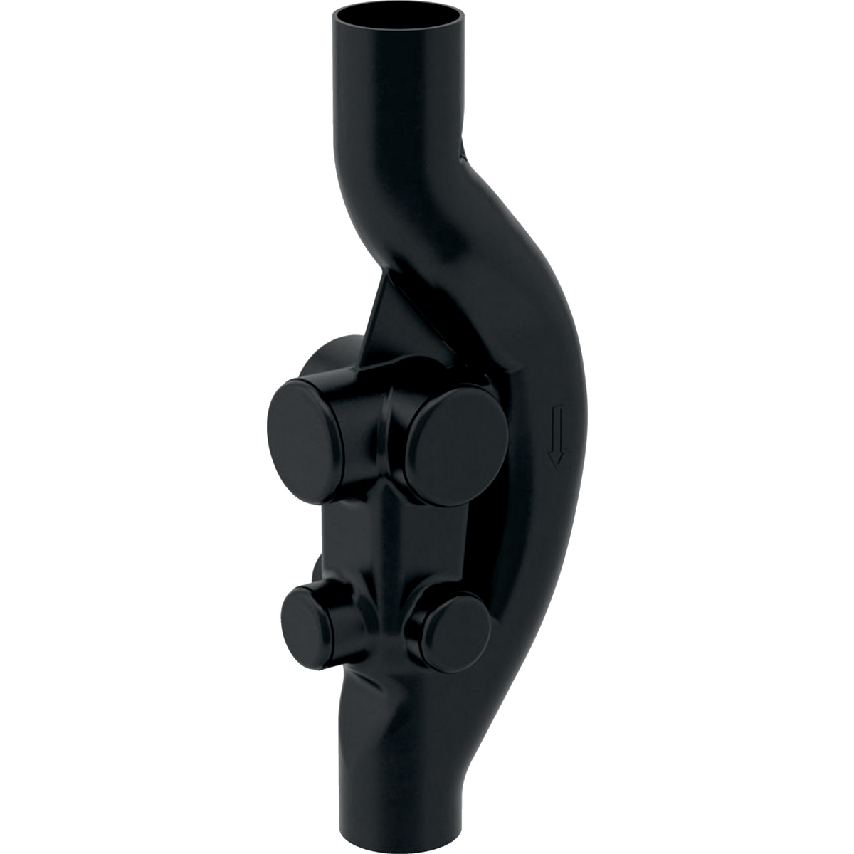 Pièce de raccord Geberit PE Sovent : d110mm d1=110mm d2=75mm