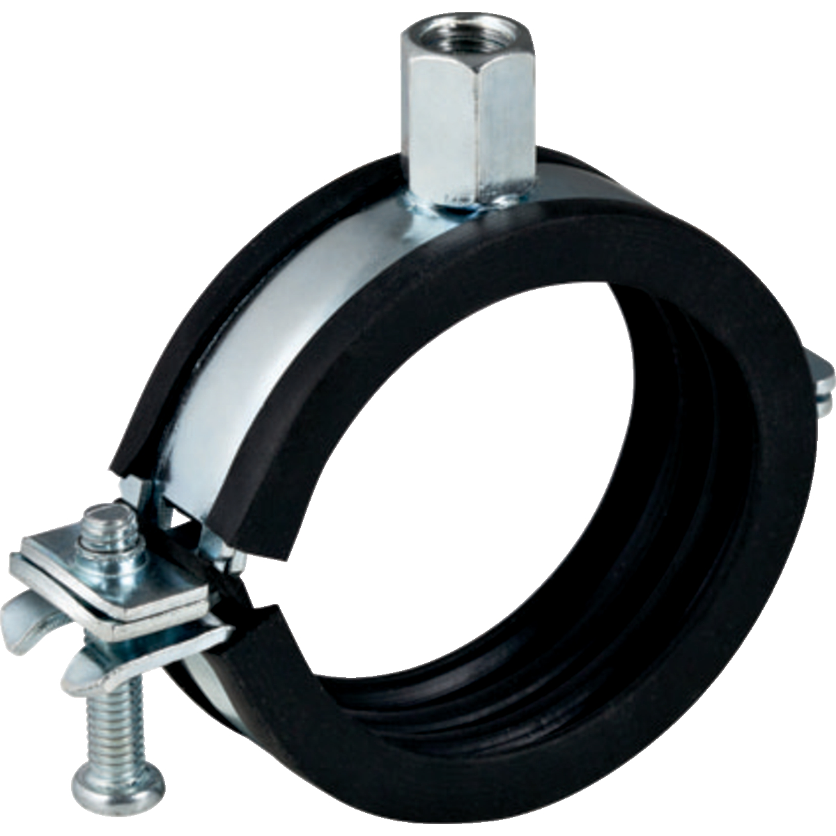 Collier isolé Geberit, avec manchon fileté M8 / M10: di12-14mm