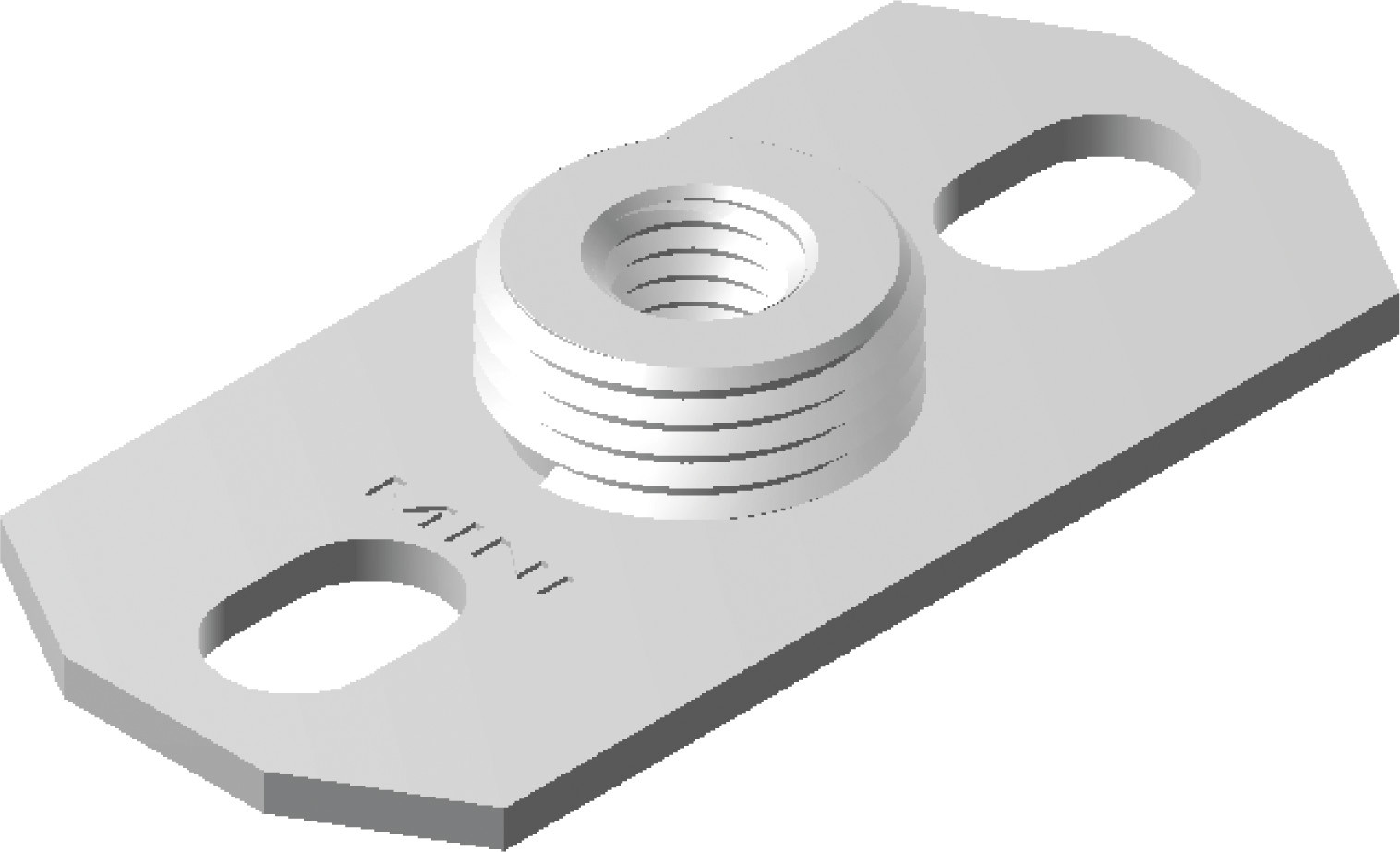 11.7 Plaque de base MINI INOX V4A Manchon riveté