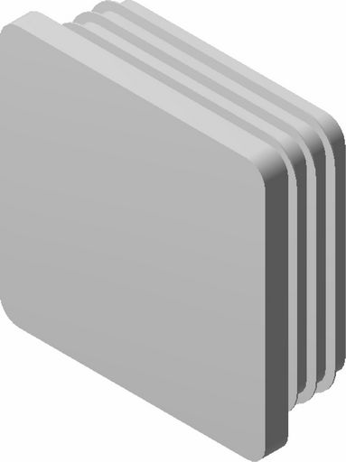 3.43 Capuchon d'extrémité pour profilés ou consoles