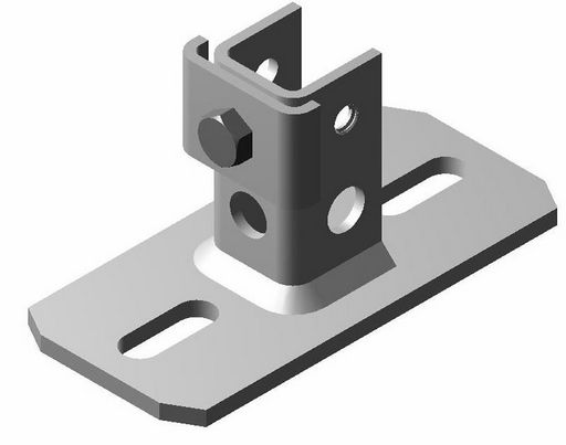 3.50 / support C/CM, vis 10x20 mm, vis et rondelle comprises (4.40)