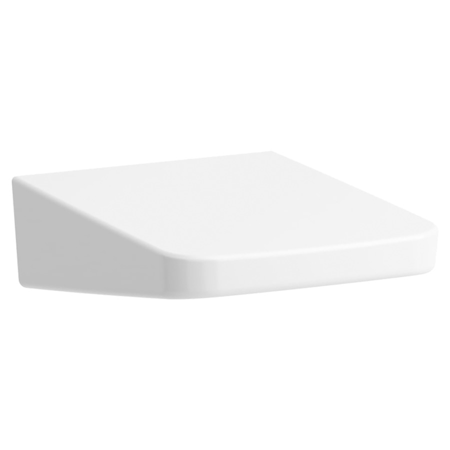 Ripiano MODERNA R LIBERTY 23 x 32 cm, Ceramica installazione a parete, senza materiale di fissaggio bianco