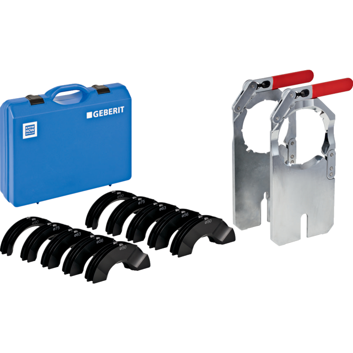 Set d'adaptateurs de mors Geberit, pour support de fixation Geberit d110