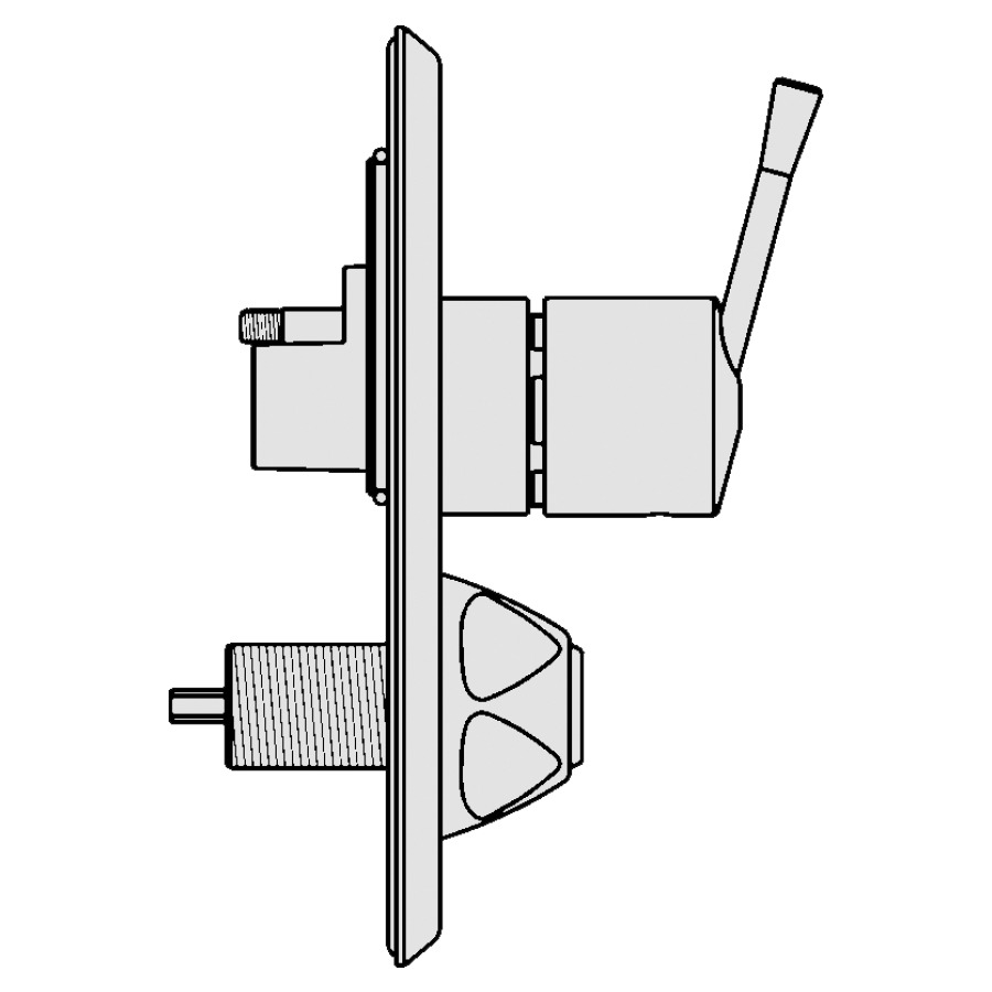 Set di ricambio 1 2" UP, per arresto per KUGLOSTAT-N 3952 cromato